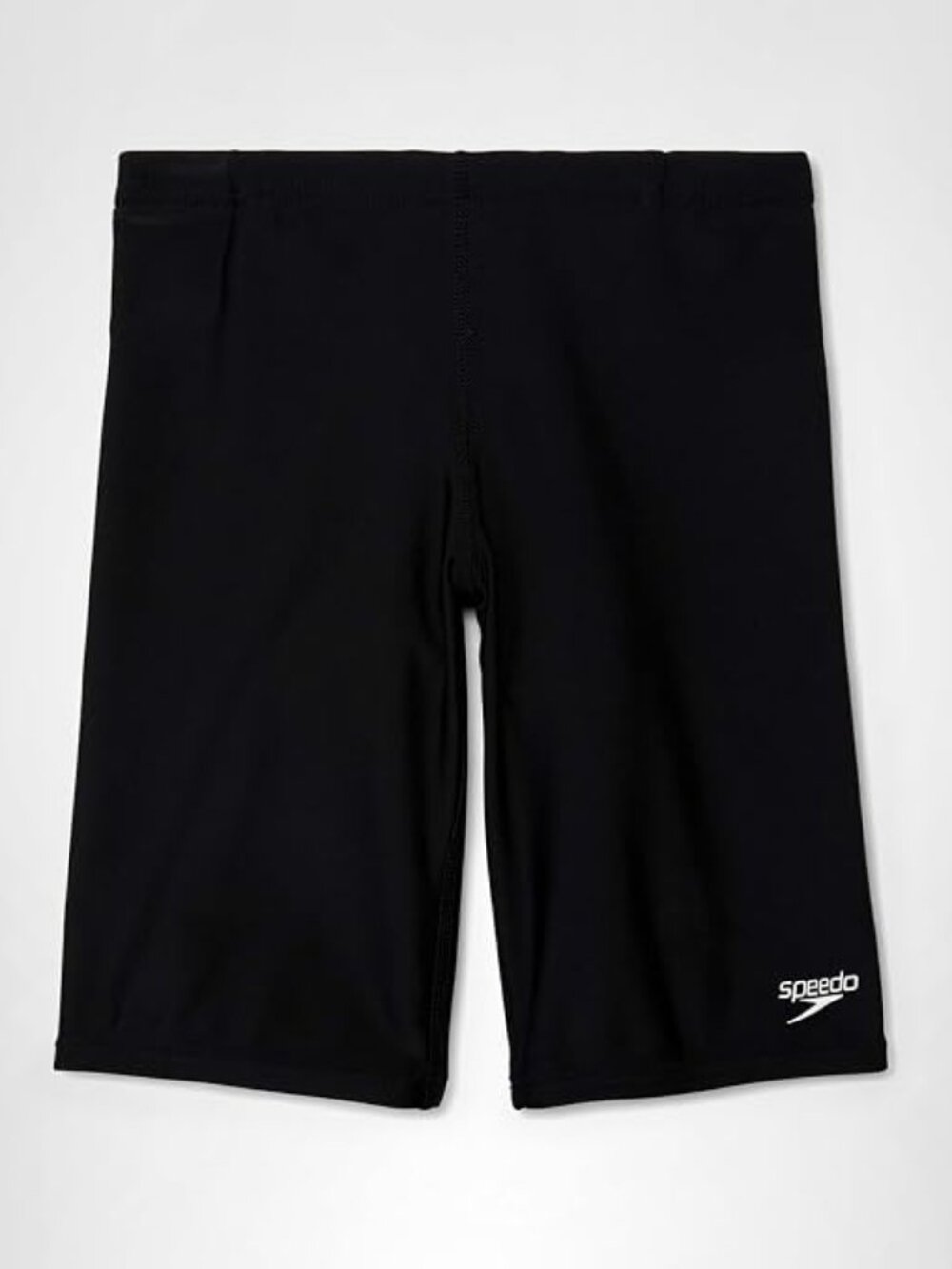 Speedo Boy's Swimsuit Jammer Begin to Swim Black Solid 12